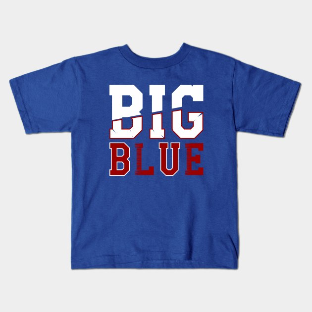 Big Blue Kids T-Shirt by Aloenalone